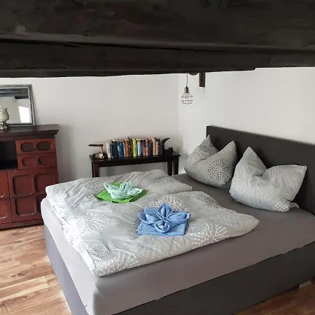 Appartamento Kaufmannshof Mit Fachwerkcharme Quedlinburg Esterno foto