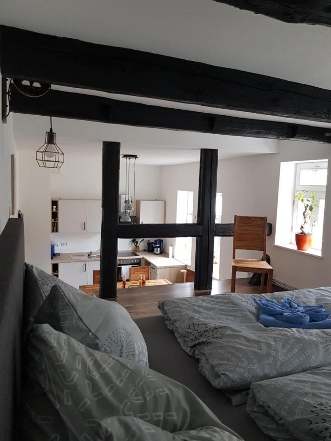 Apartment Kaufmannshof Mit Fachwerkcharme Quedlinburg